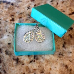 Elegant Rhinestone Teardrop Earrings